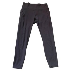 Spyder Black Athletic Leggings with Stretchy Fit